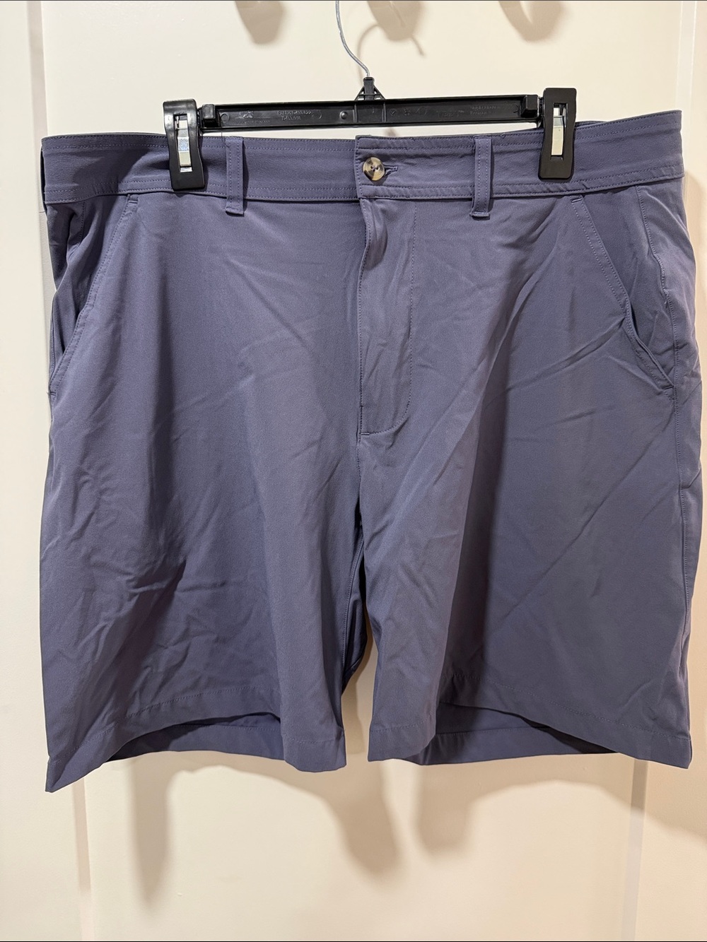 Gen Teal Men's Lightweight Performance Shorts in Navy Blue - Size 38